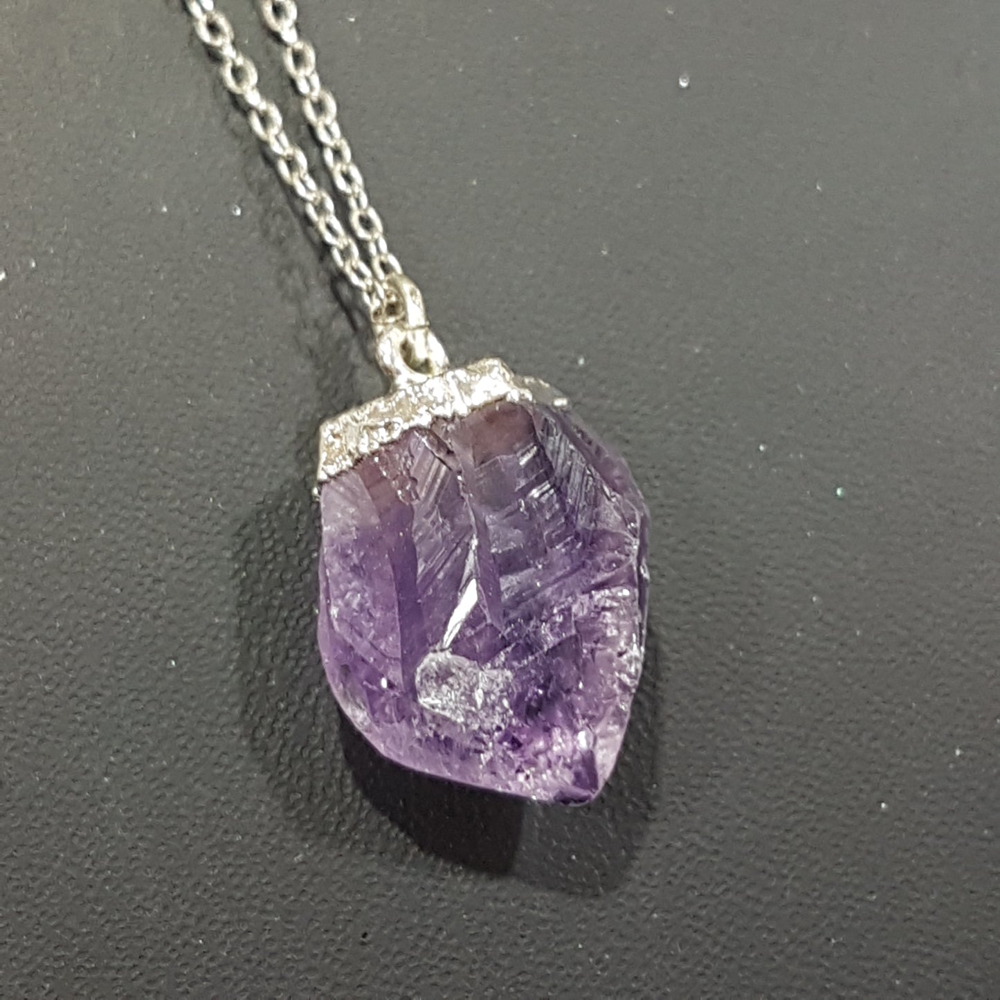 Amethyst Crystal Necklace