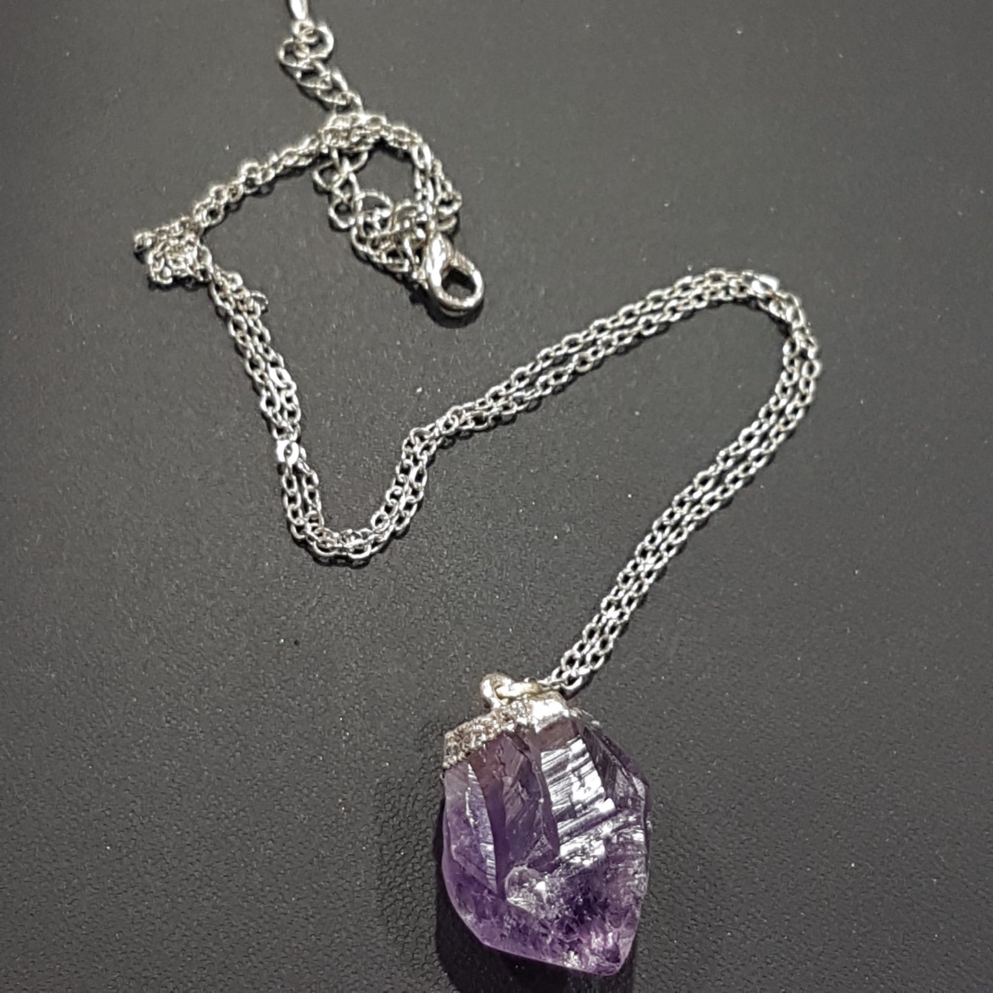 Amethyst Crystal Necklace