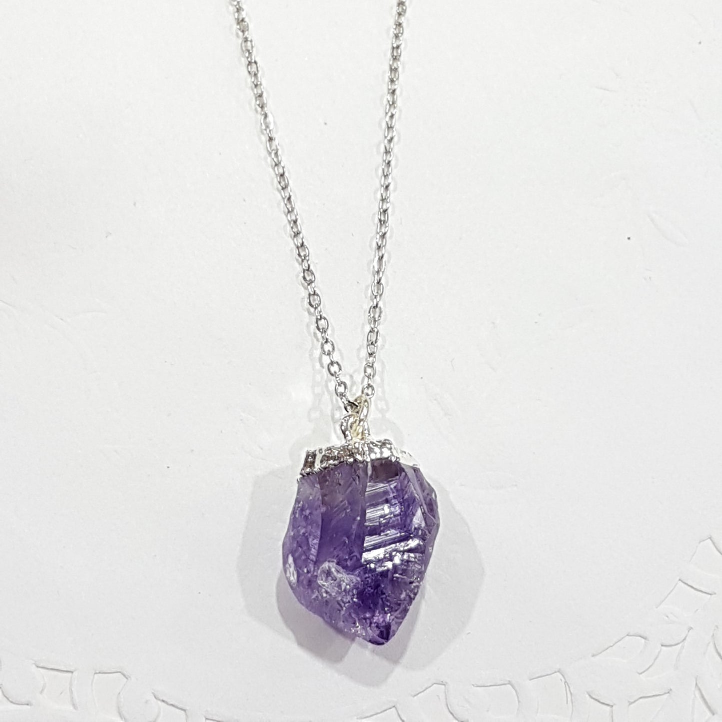 Amethyst Crystal Necklace