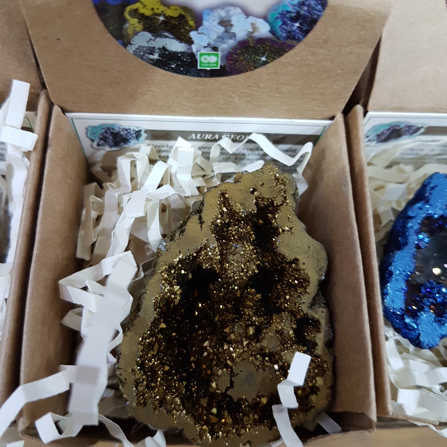 Aura Quartz Geode