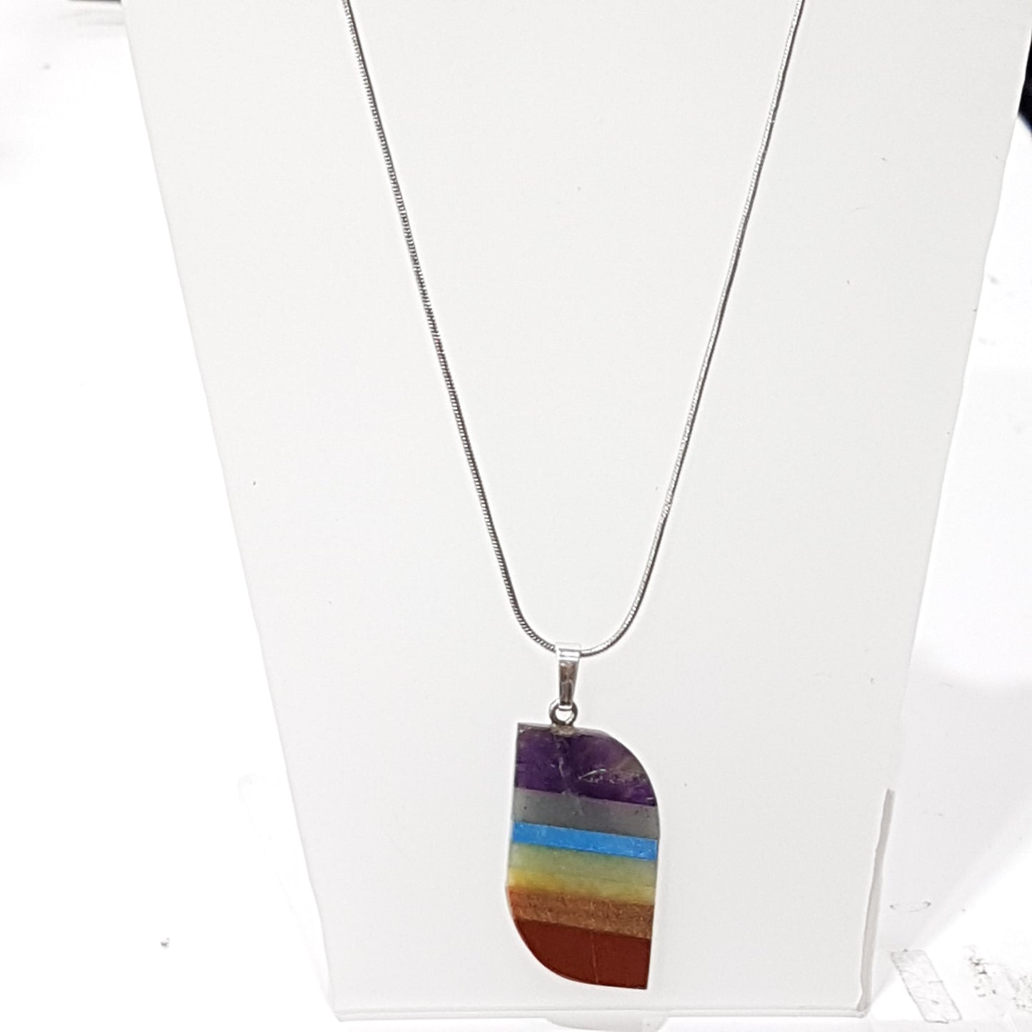 Chakra Gemstone Necklace - Wave