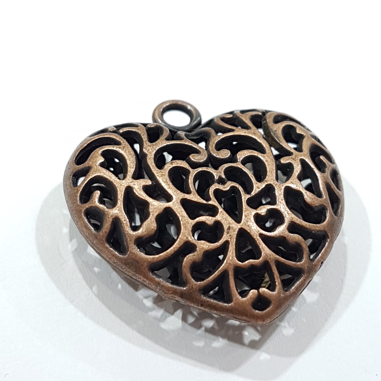 Copper Heart Pendant