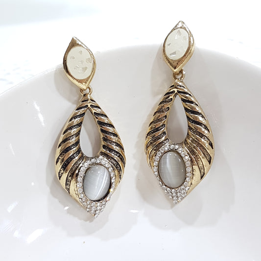 Gold Drop Earrings