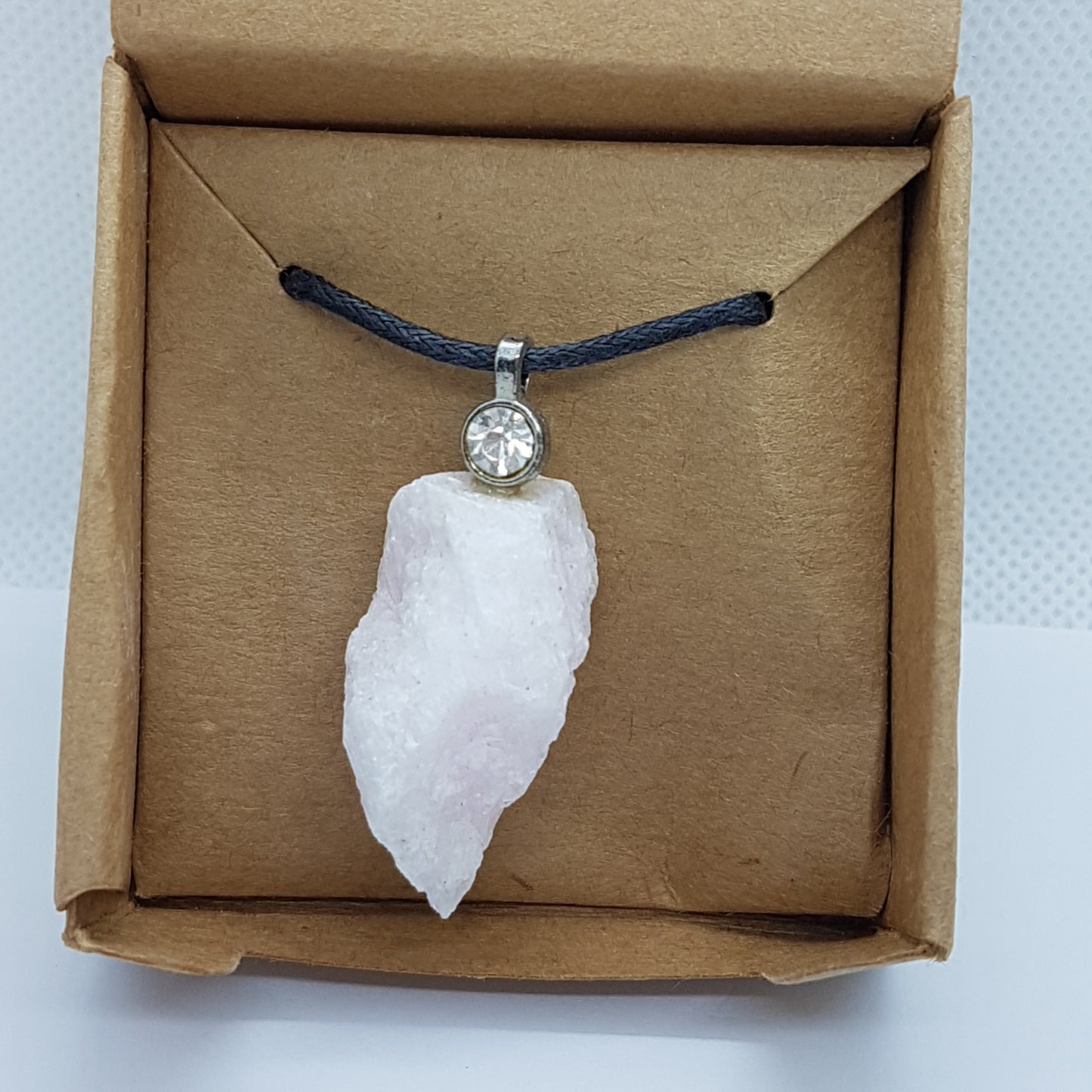 Pink Aragonite Gemstone Necklace