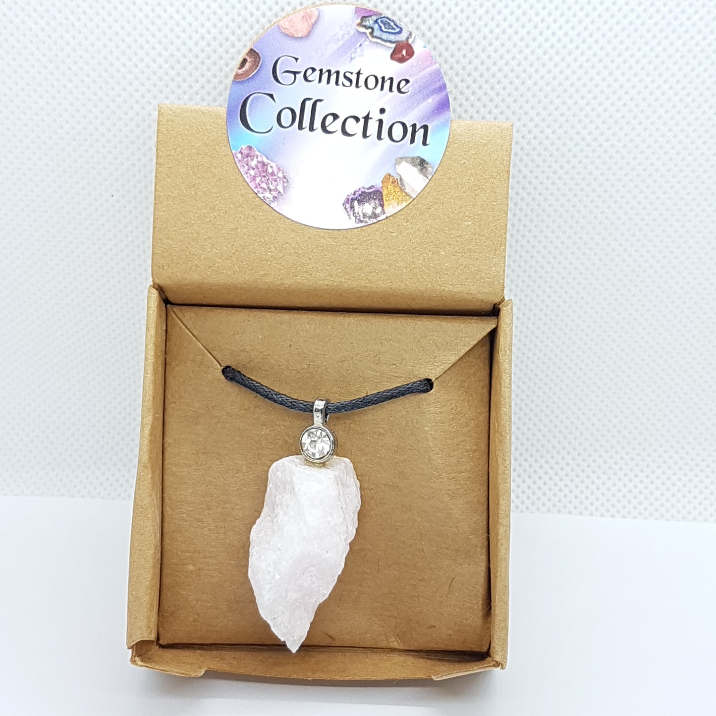 Pink Aragonite Gemstone Necklace