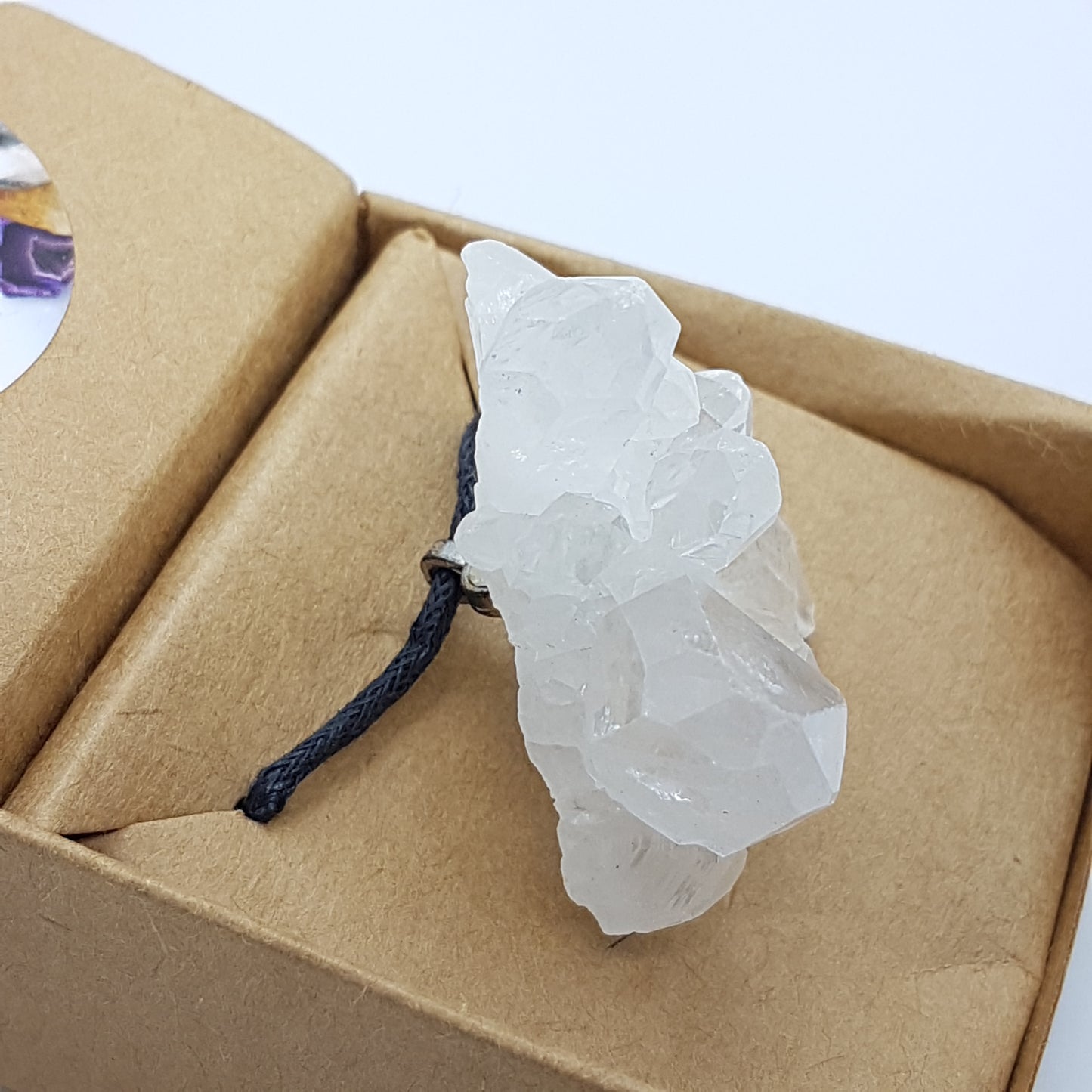 Quartz Cluster Gemstone Necklace