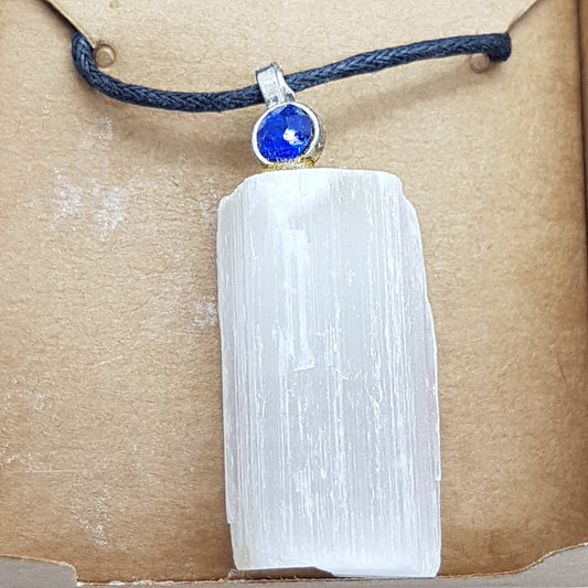 Selenite Gemstone Necklace
