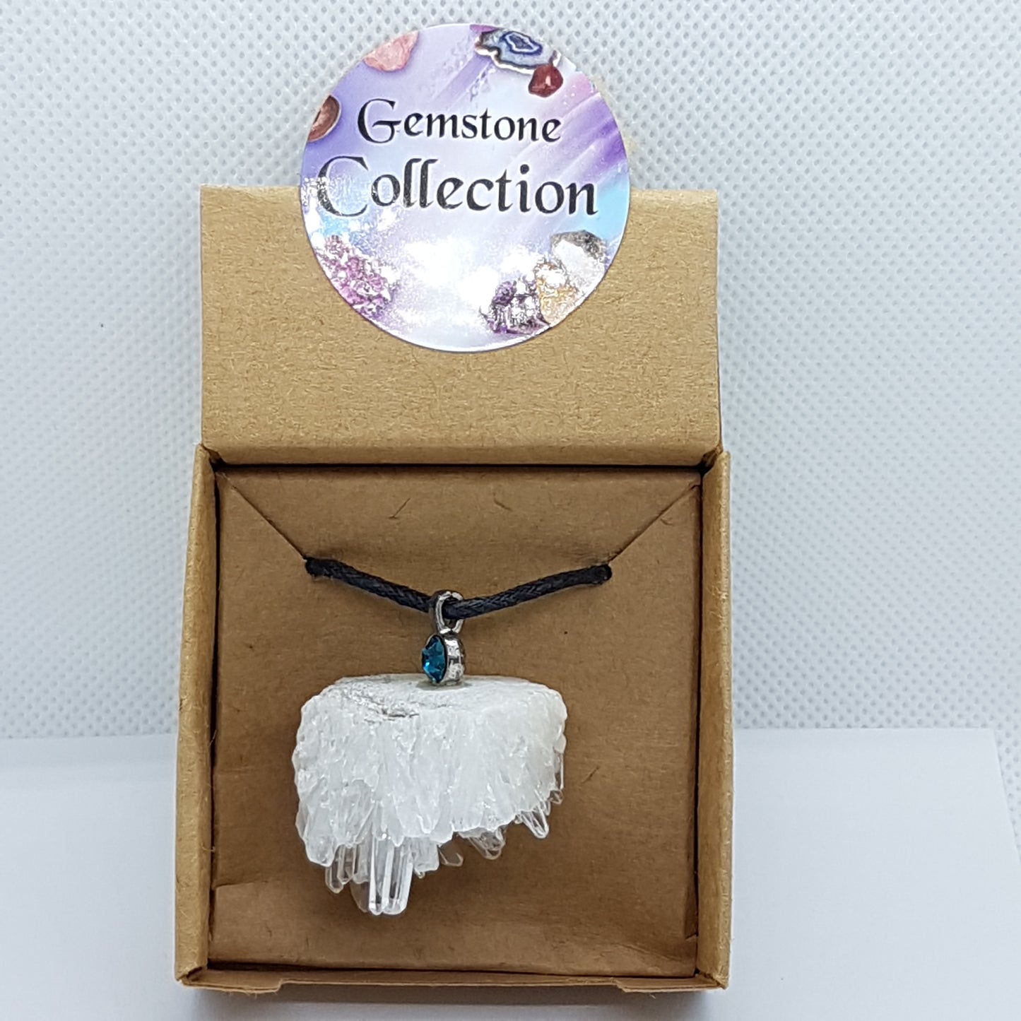 Quartz Cluster Gemstone Necklace