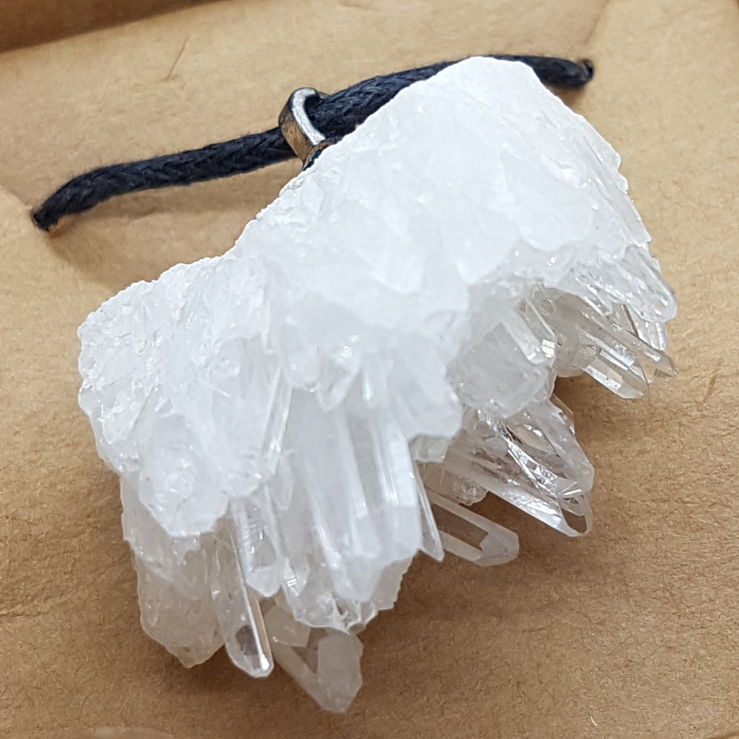 Quartz Cluster Gemstone Necklace