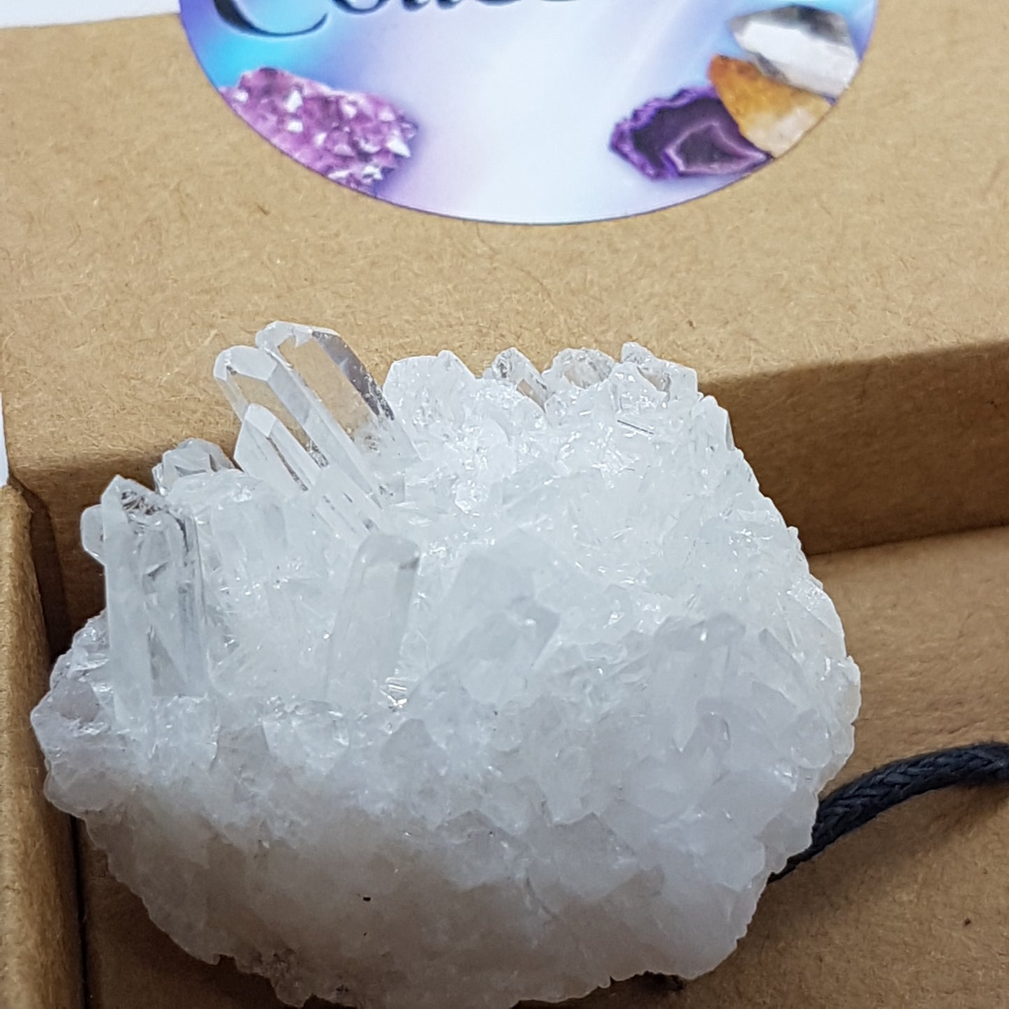 Quartz Cluster Gemstone Necklace