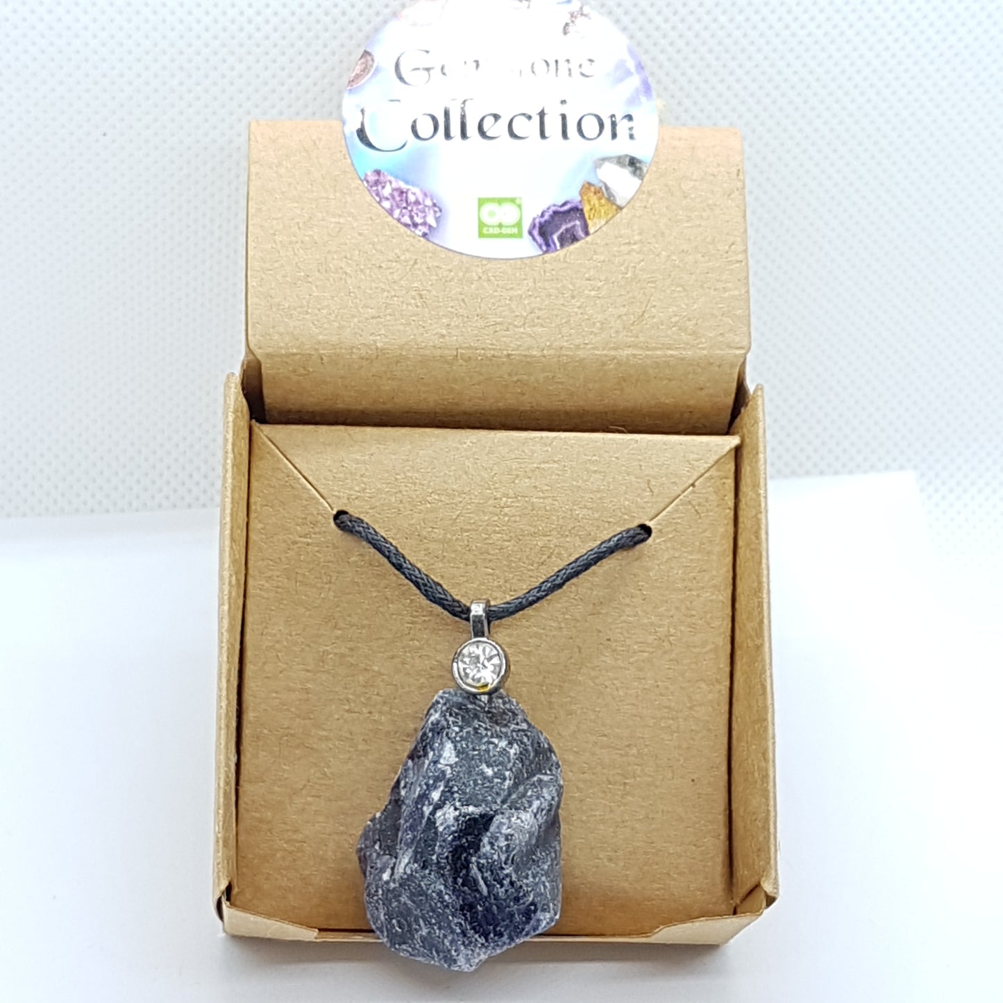 Purple Fluorite Gemstone Necklace