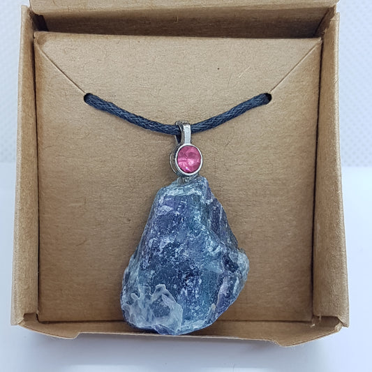 Fluorite Gemstone Necklace