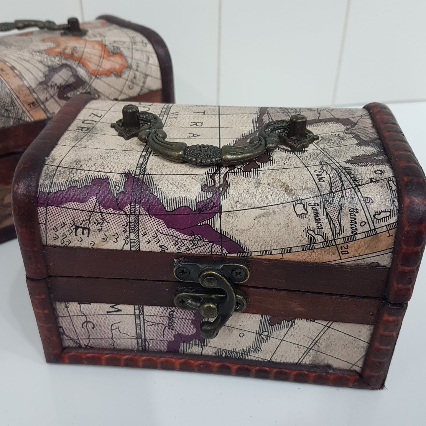 Treasure Map Chest Box