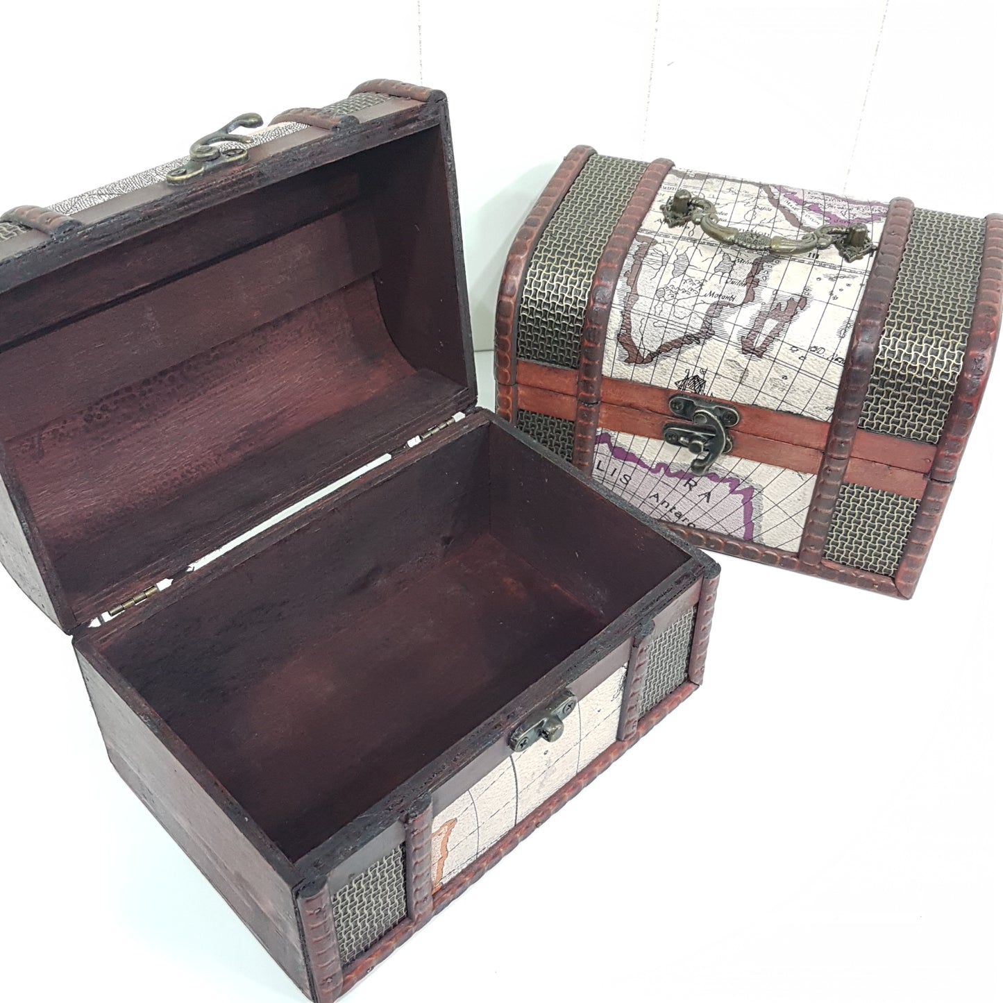 Treasure Map Chest Box