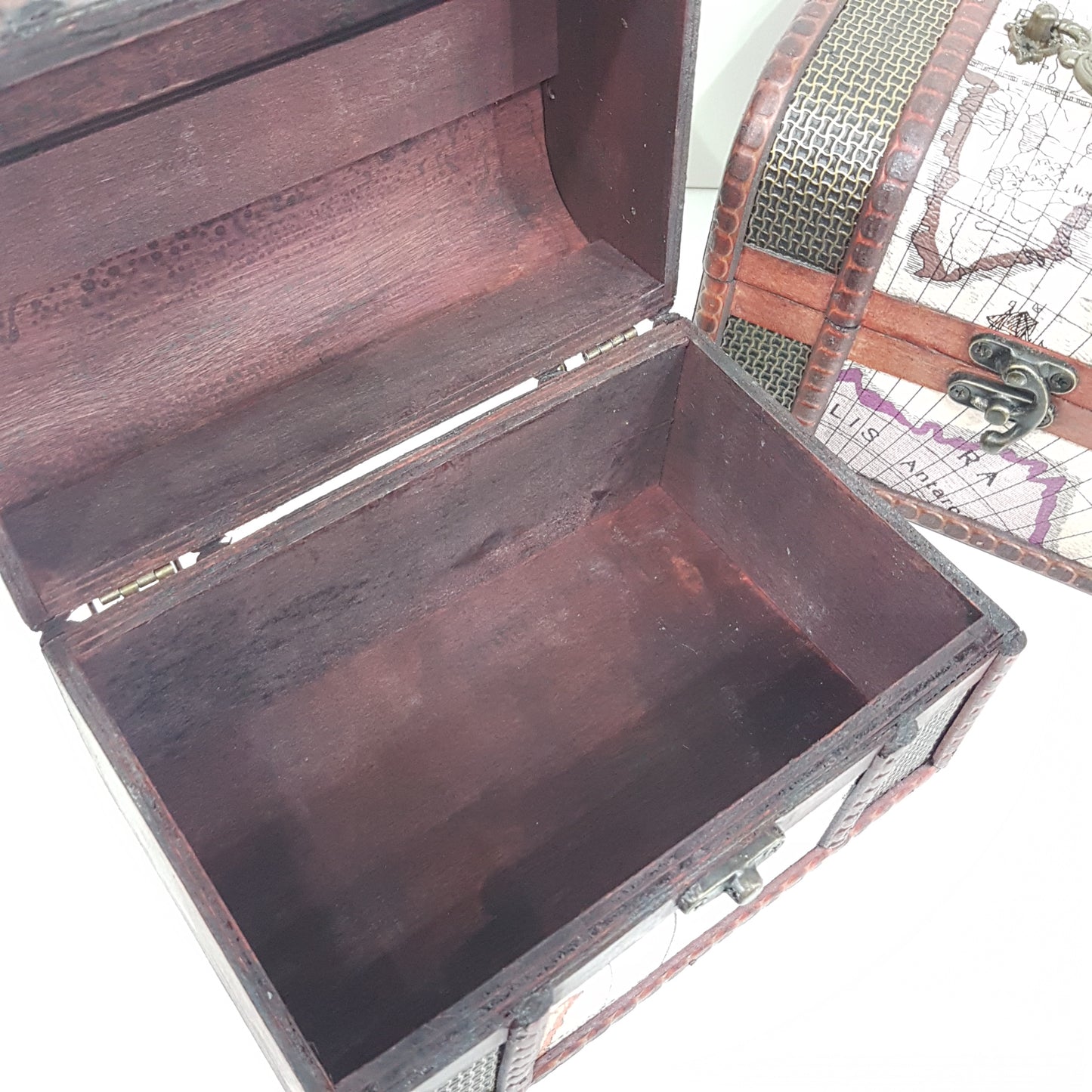 Treasure Map Chest Box