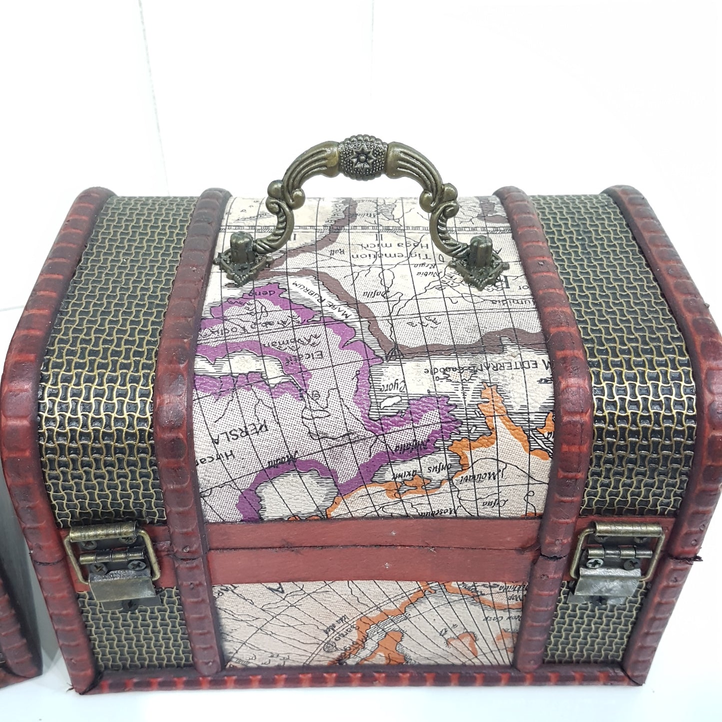 Treasure Map Chest Box