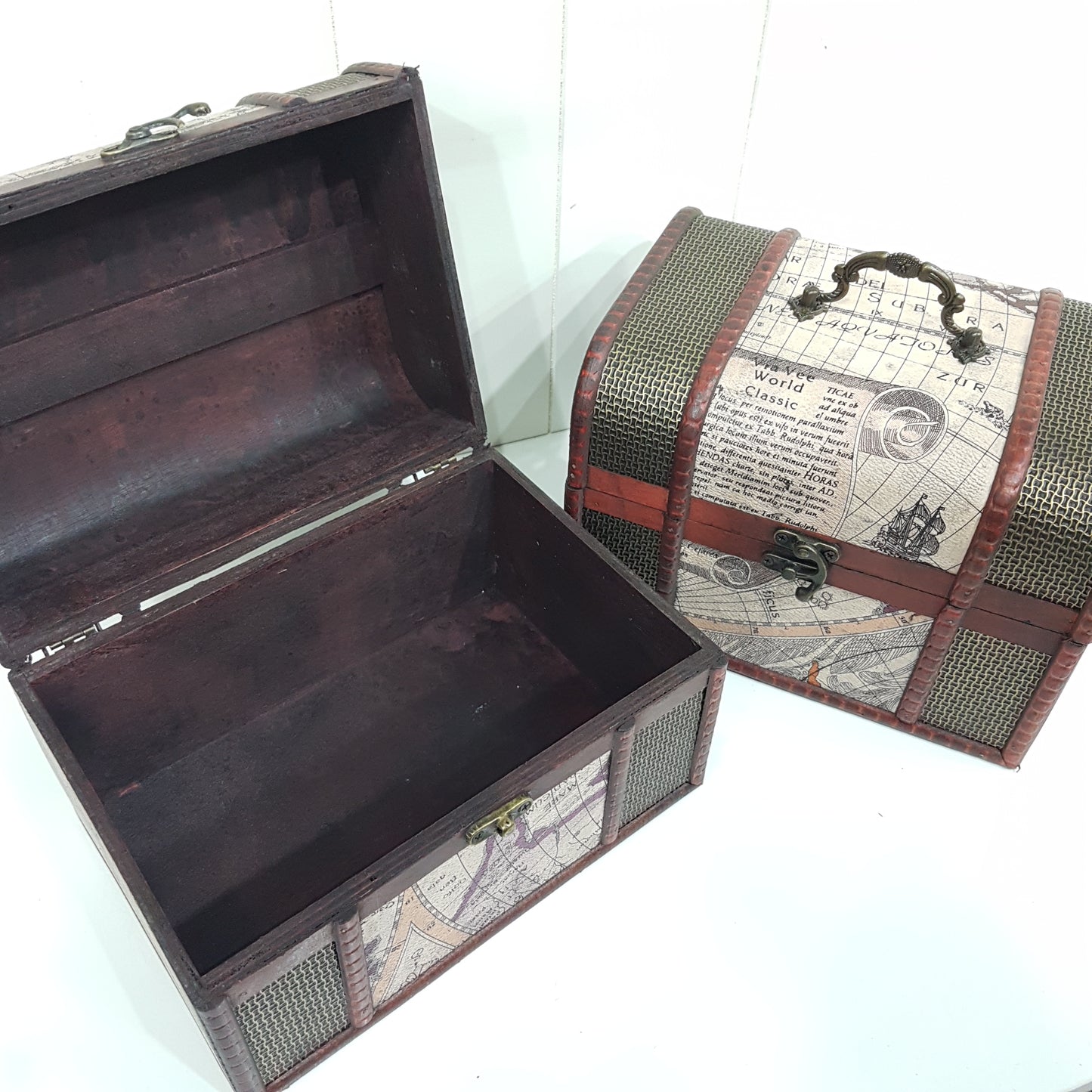 Treasure Map Chest Box