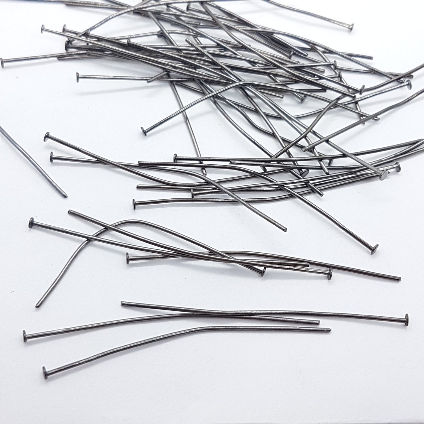 50pc Black Head Pins 4.5cm
