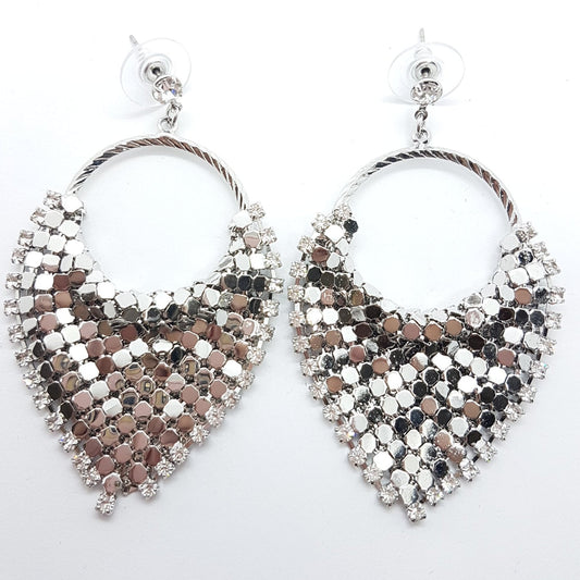 Silver Shimmer Earrings