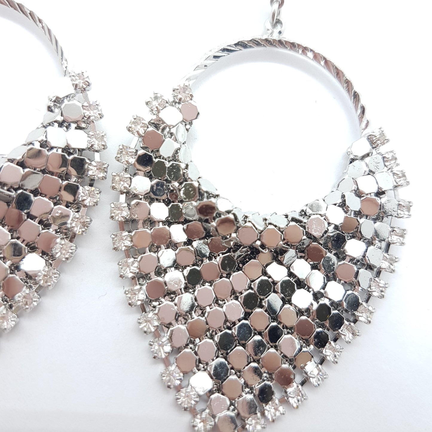 Silver Shimmer Earrings