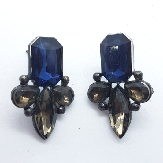 Rhinestone Stud Earrings