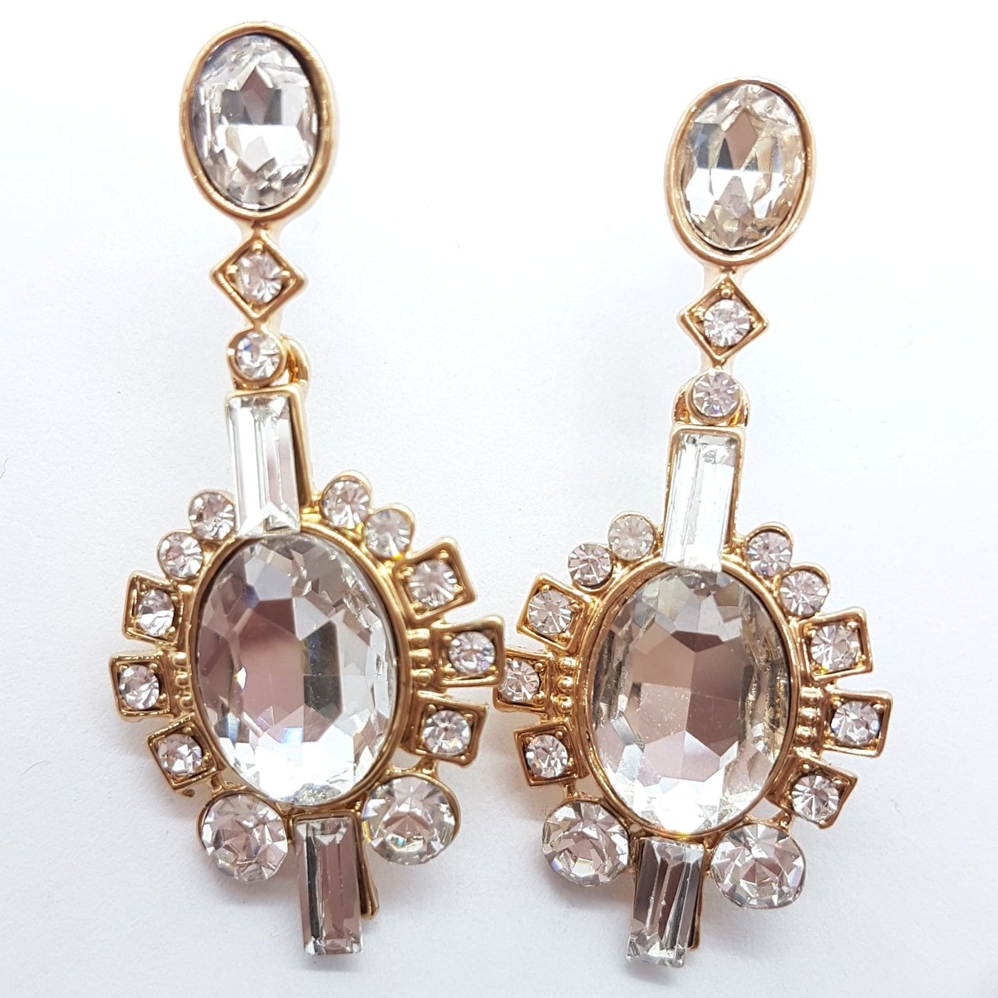 Diamante Rhinestone Earrings