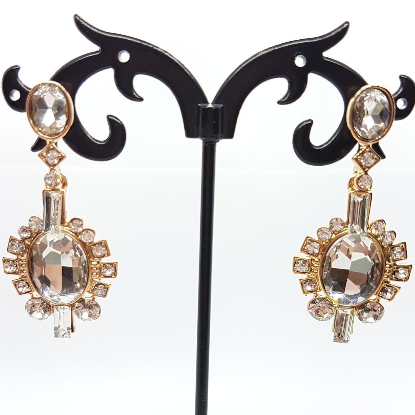Diamante Rhinestone Earrings