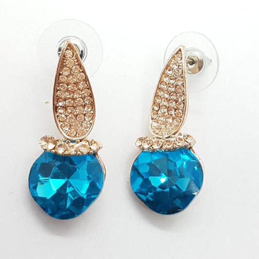 Blue Stud Earrings