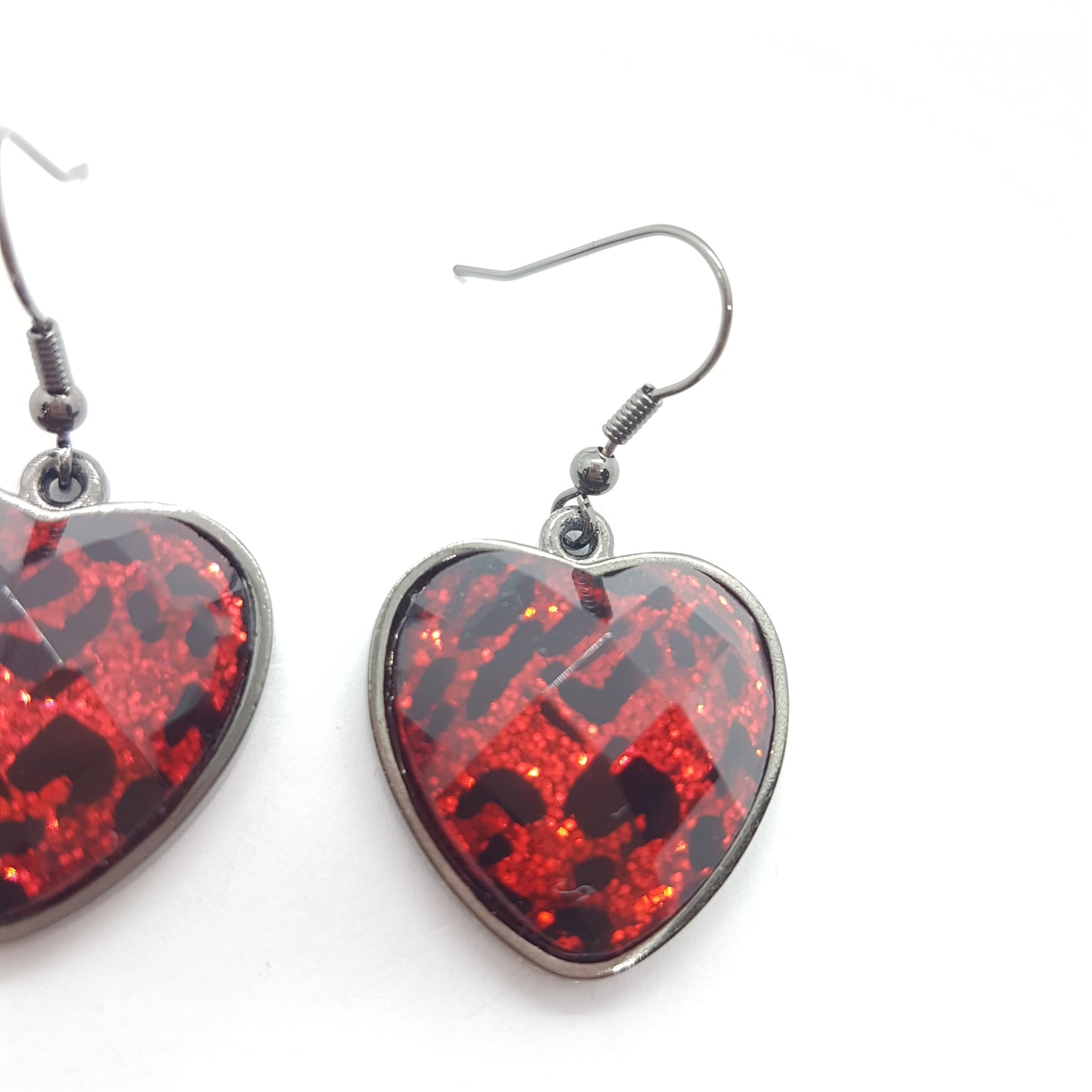 Red Heart Earrings