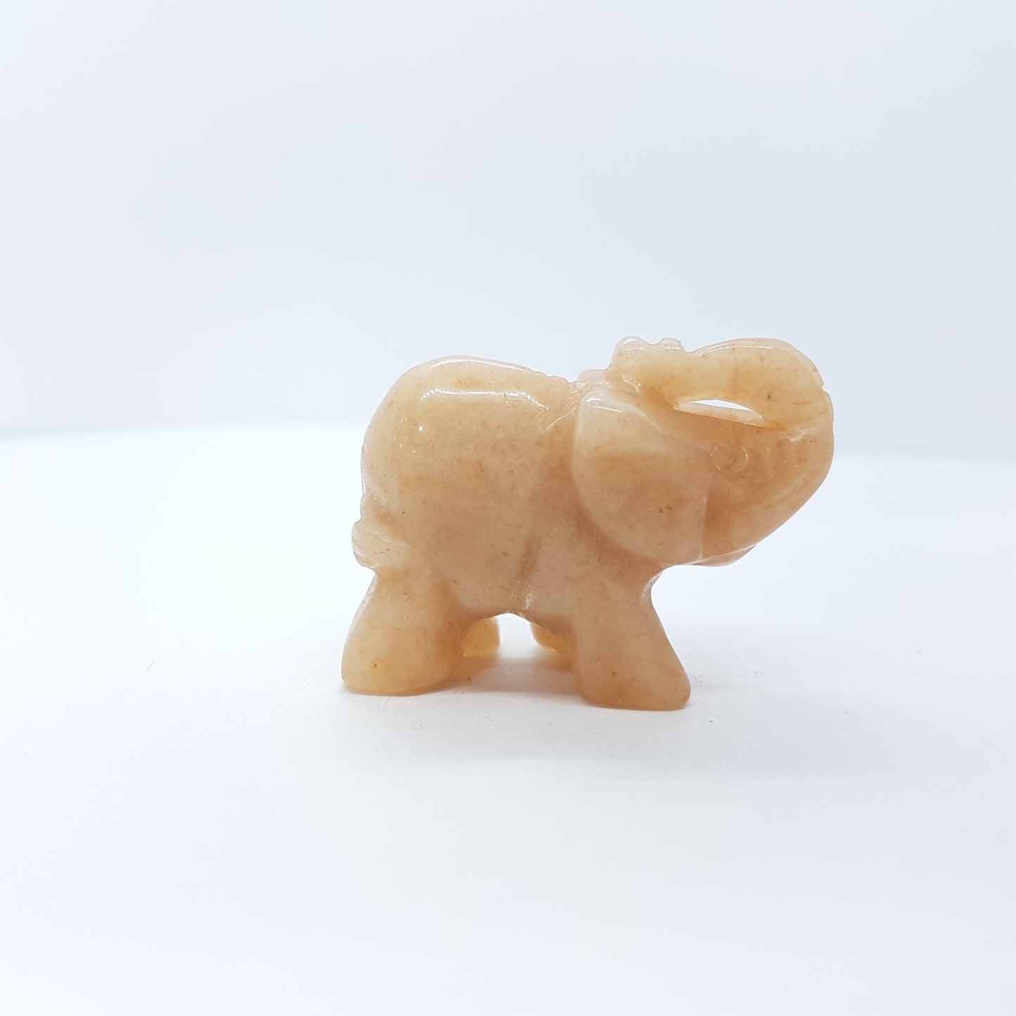 Aventurine Gemstone Elephant