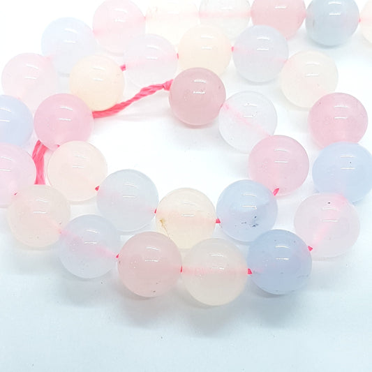 12mm Chalcedony Gemstone Beads