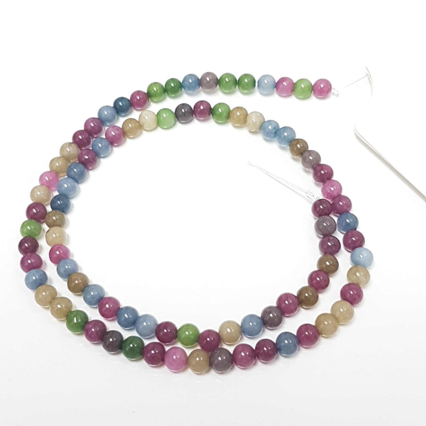 4mm Tourmaline Gemstone Beads