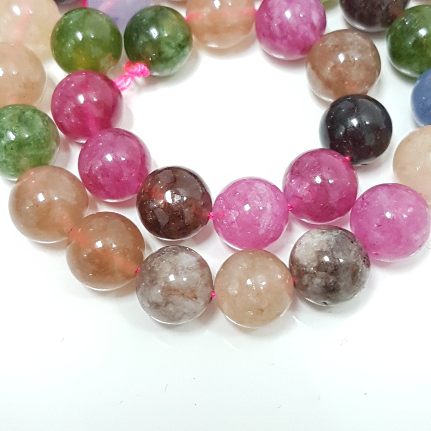 10mm Tourmaline Gemstone Beads