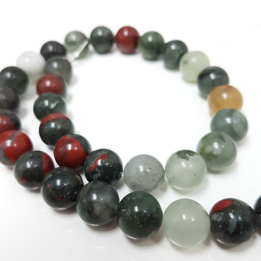 10mm Indian Agate Gemstone Beads