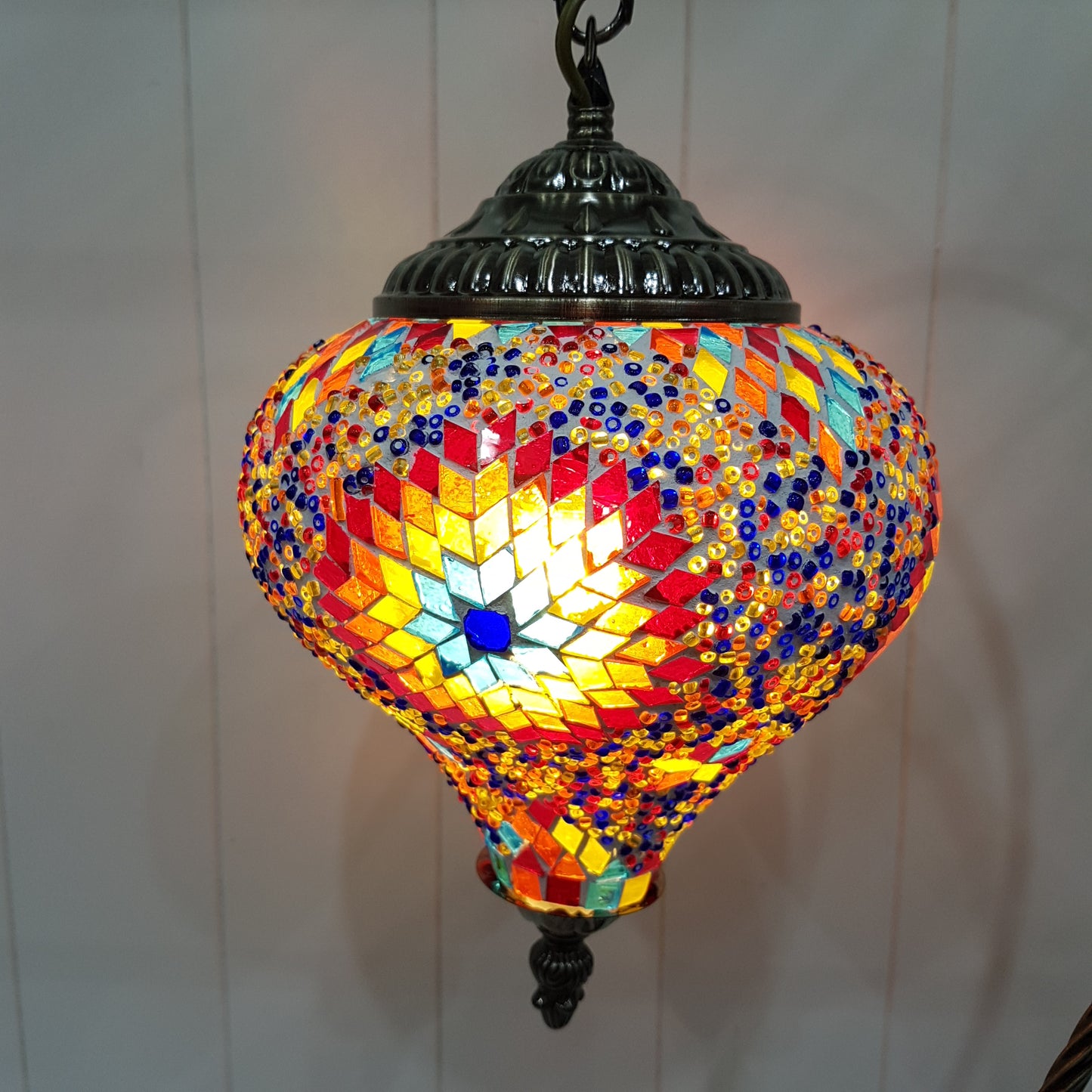 Turkish Mosaic Swan Lamp - TL26