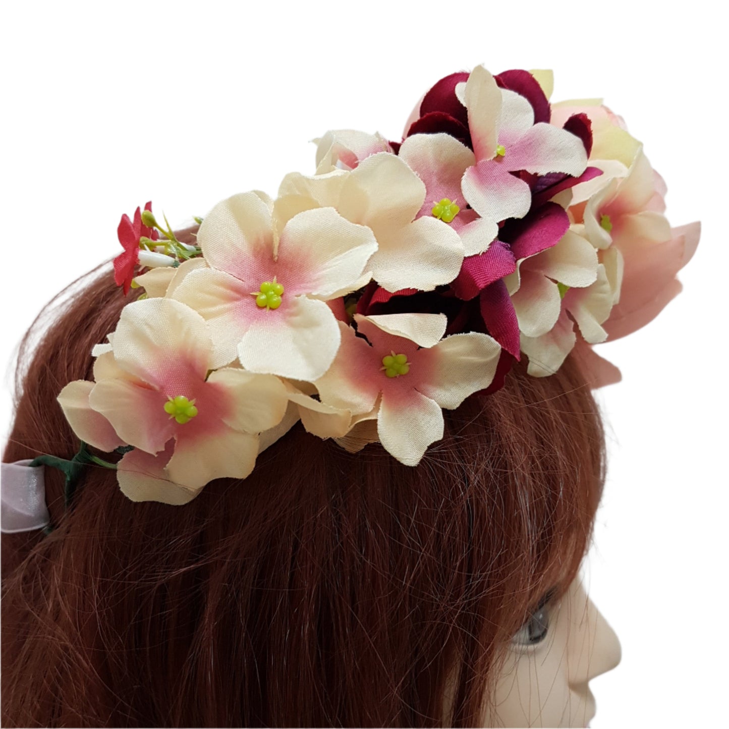 Huge Floral Statement Hair Crown
