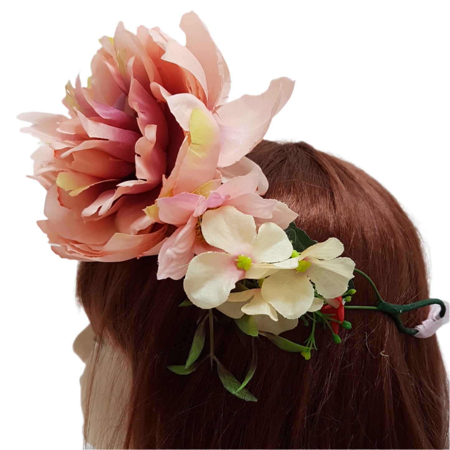 Huge Floral Statement Hair Crown