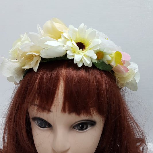 Mixed Floral Hair Crown