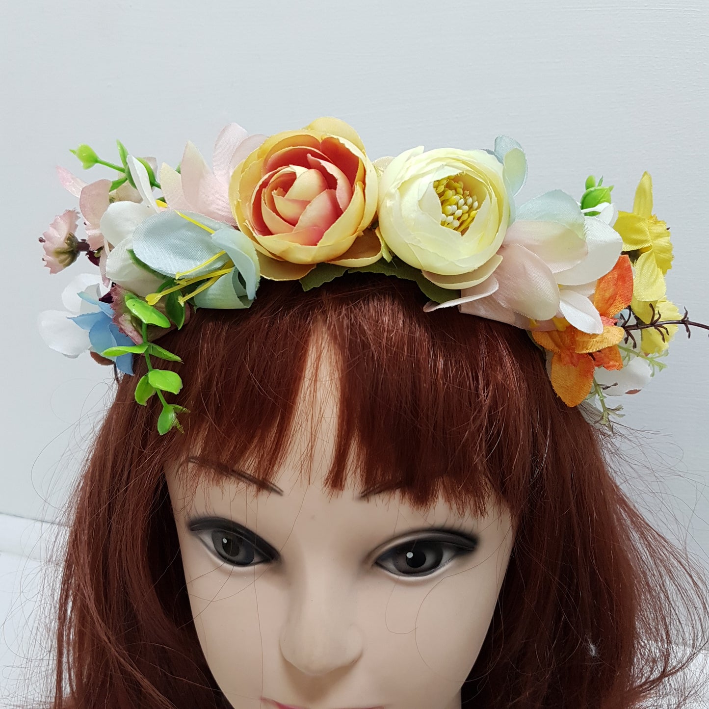 Colourful Floral Hair Crown