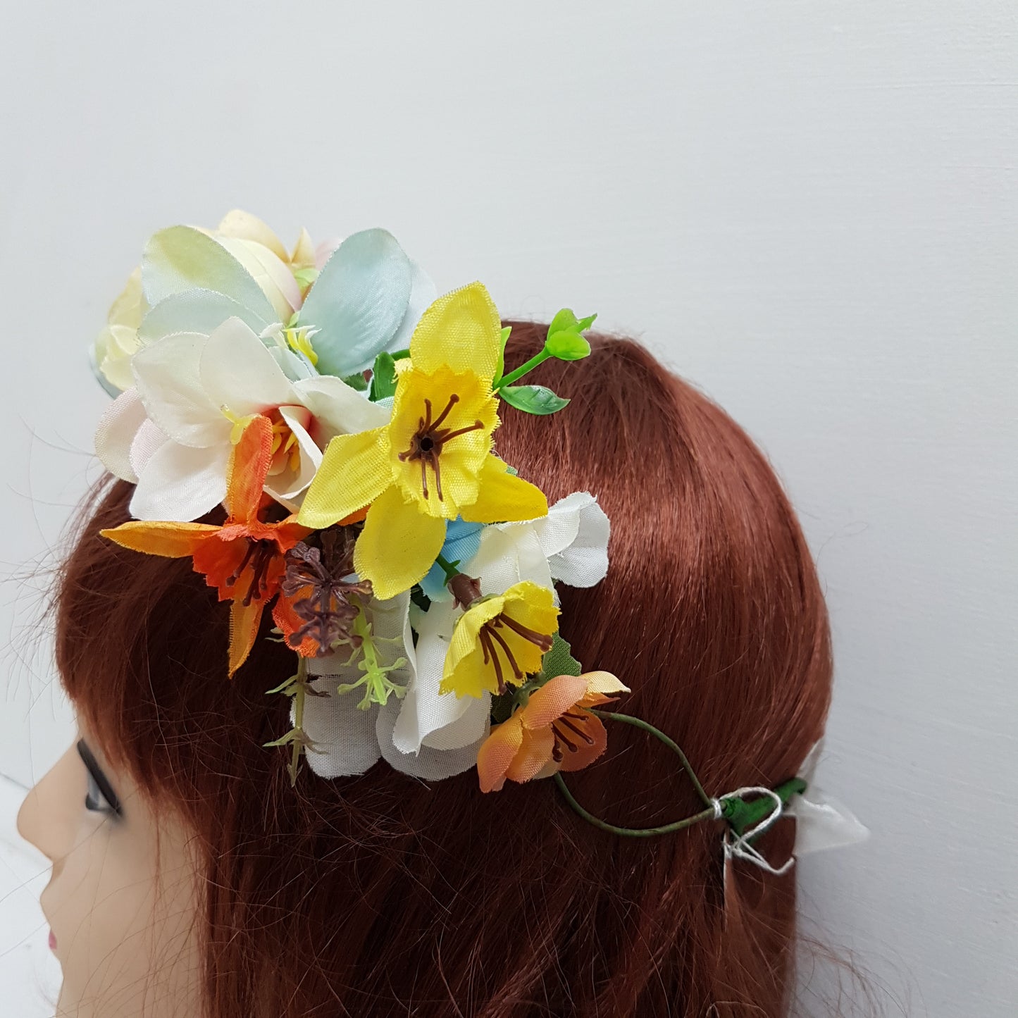 Colourful Floral Hair Crown