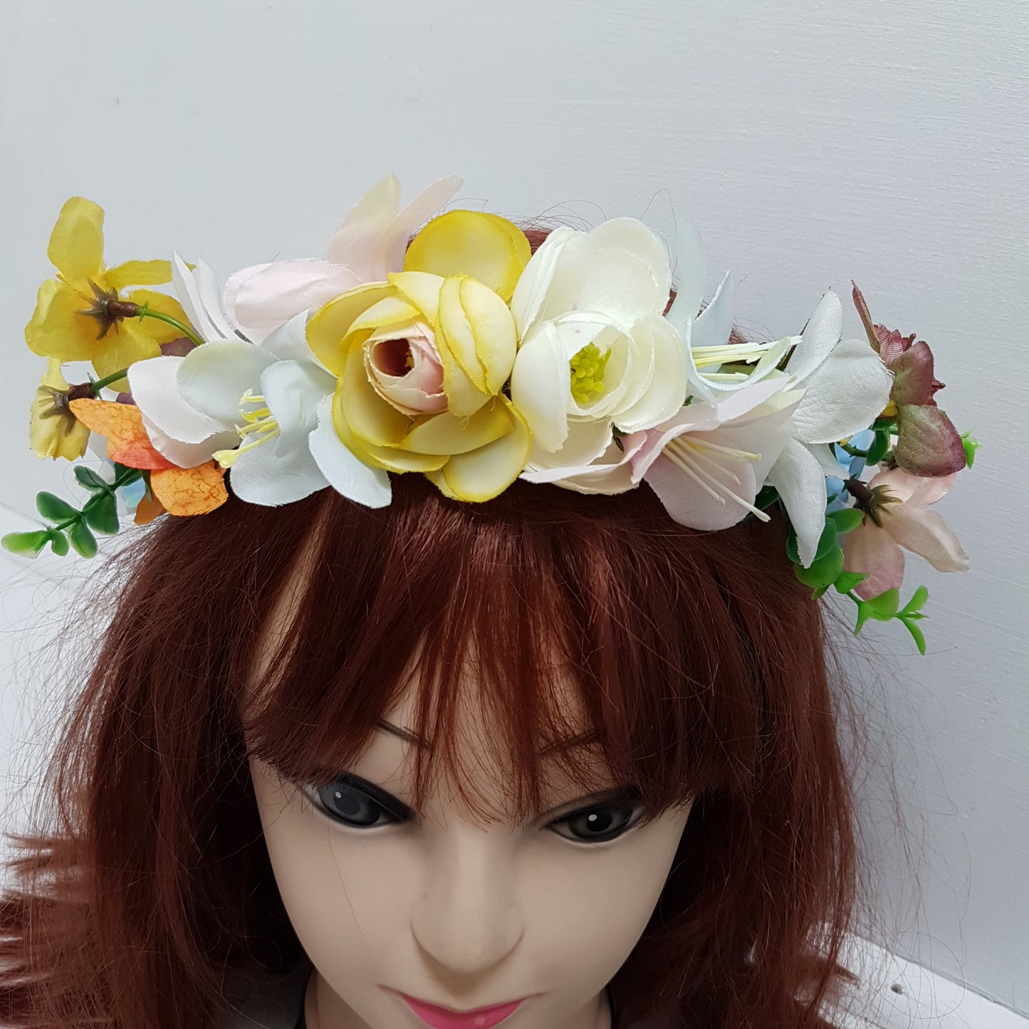 Colourful Floral Hair Crown