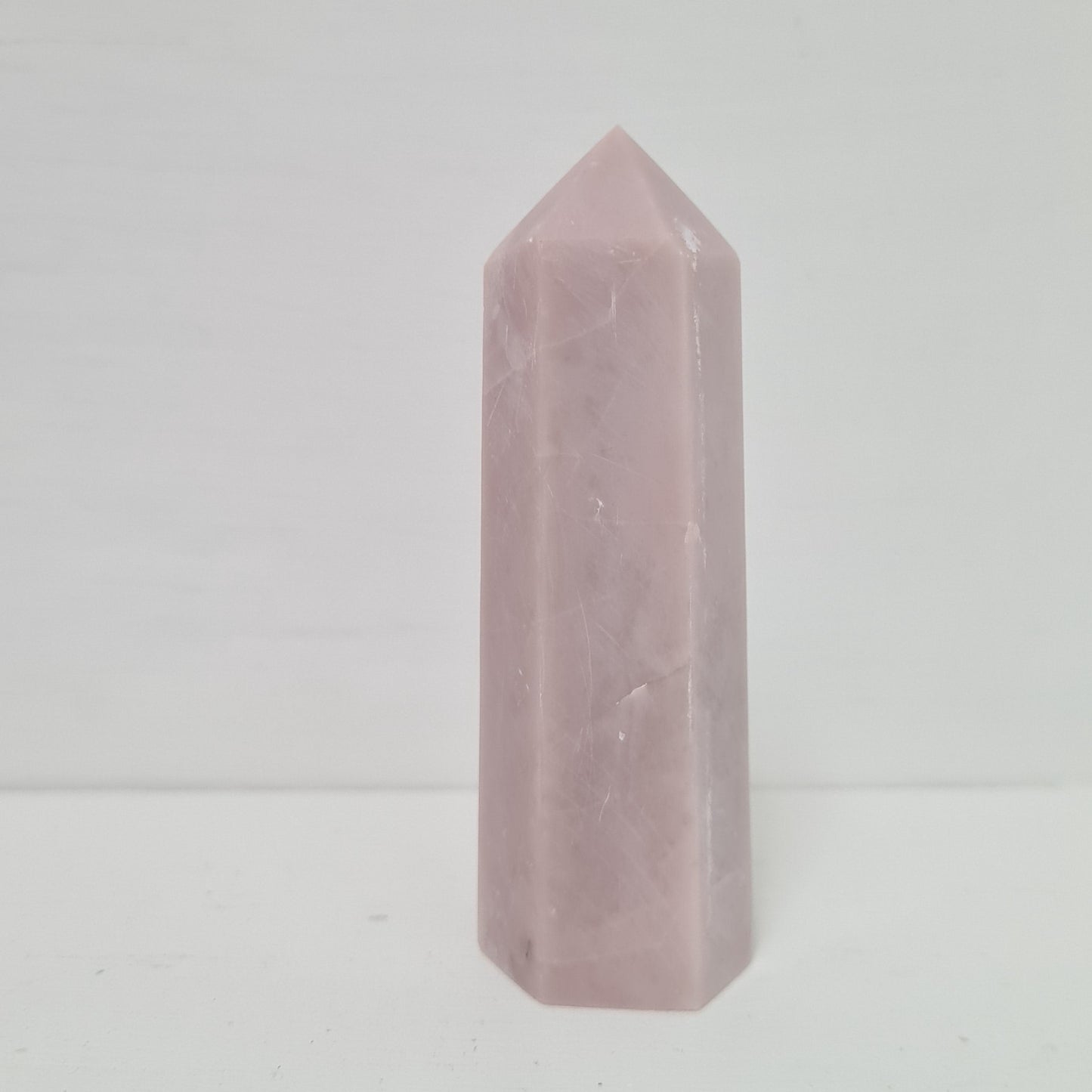 Pink Opal Gemstone Point