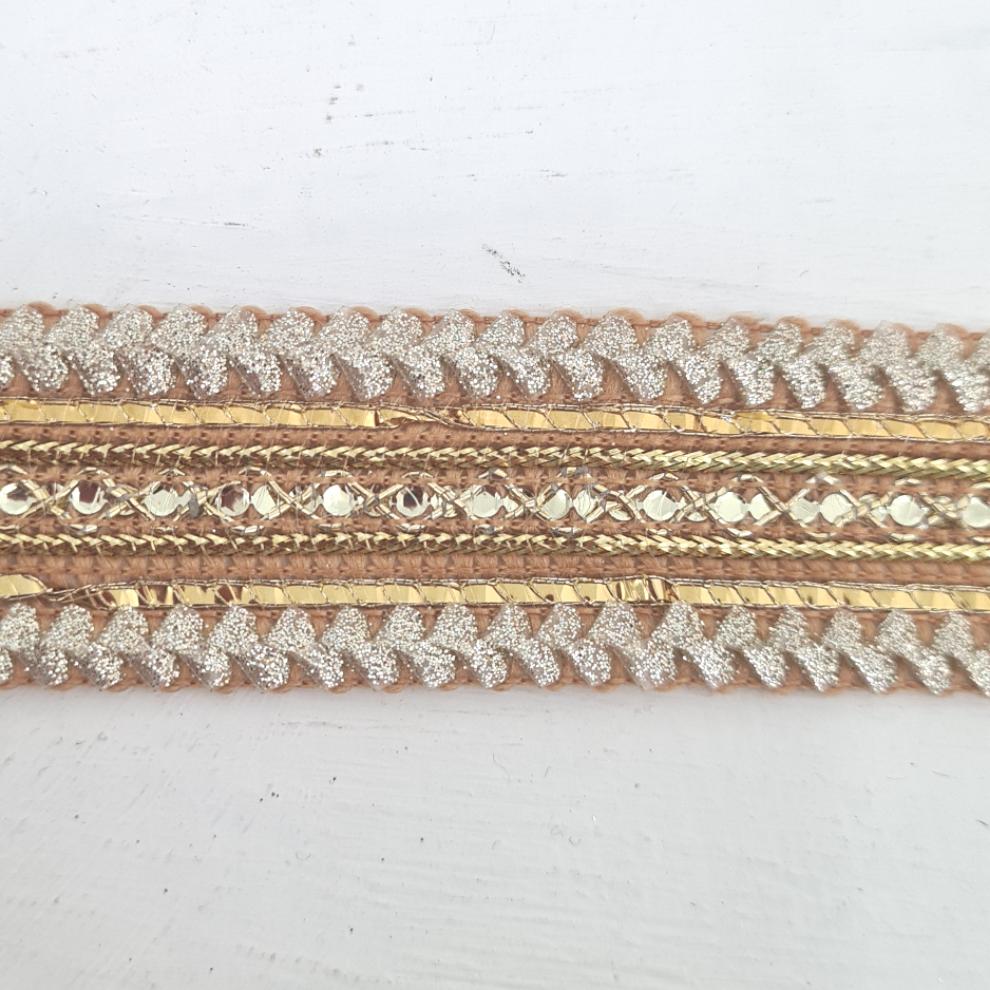 Gold and Silver Indian Trim