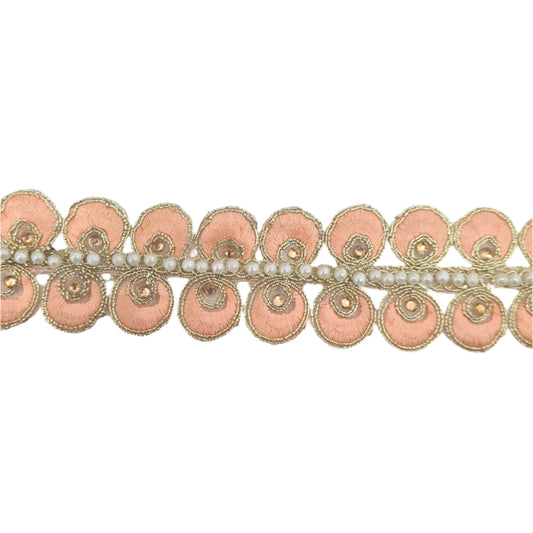 Peach Pearl Indian Trim