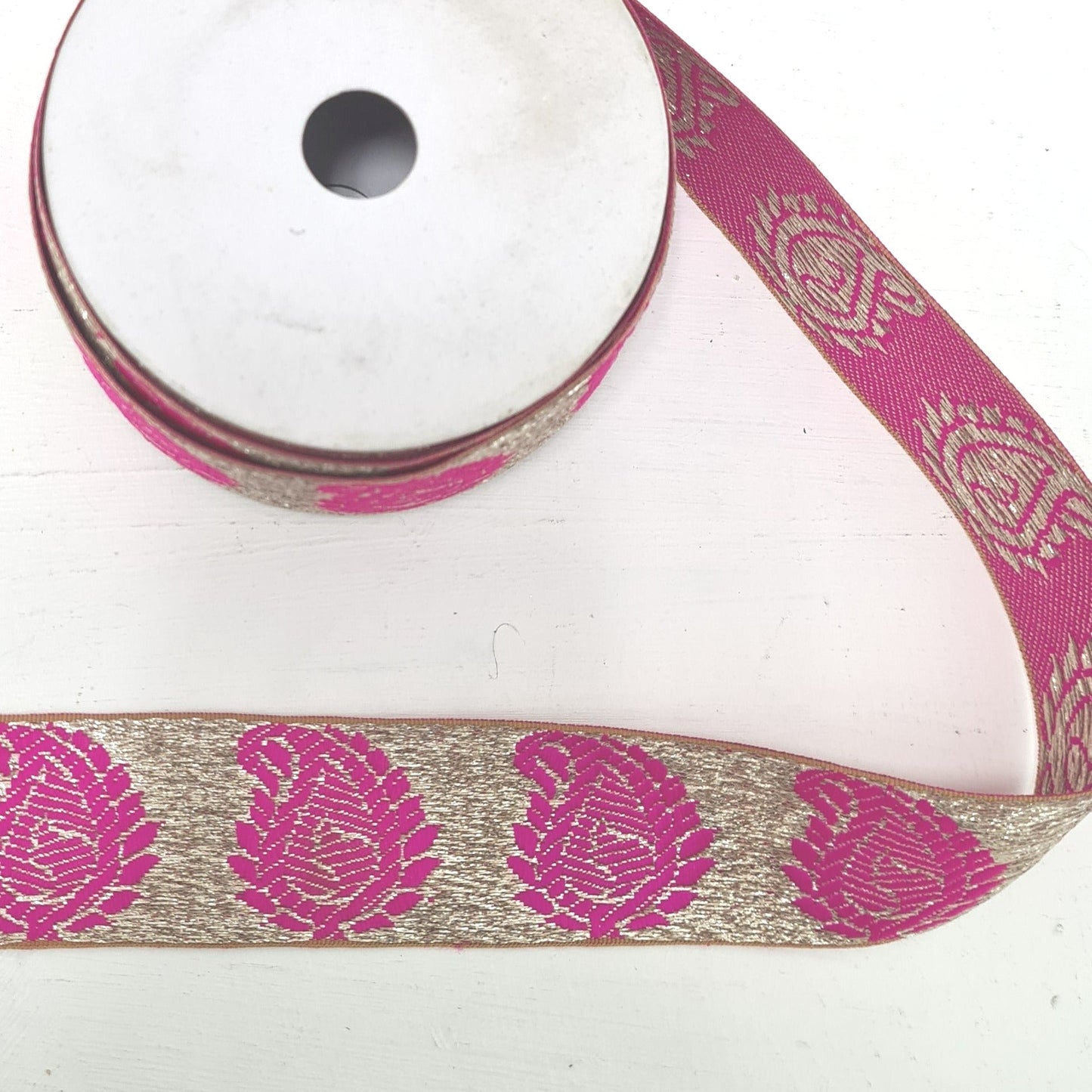 Pink and Gold Indian Trim