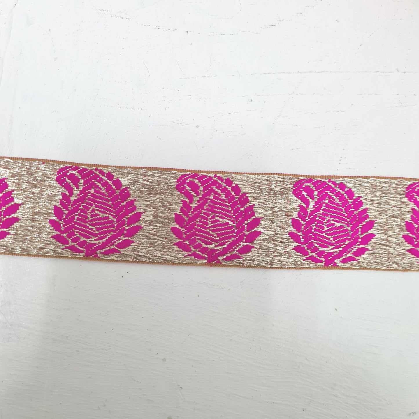 Pink and Gold Indian Trim