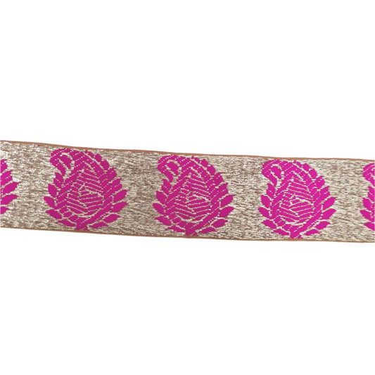 Pink and Gold Indian Trim