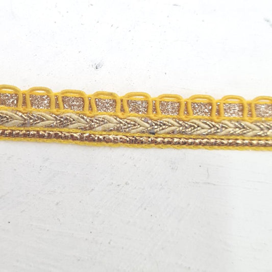 Yellow and Gold Indian Trim