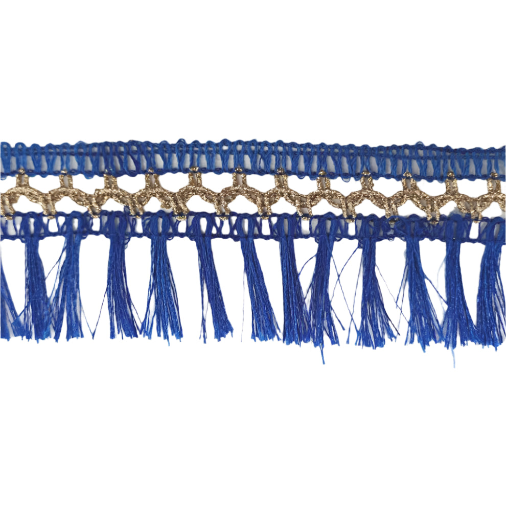 Blue Tassel Trim