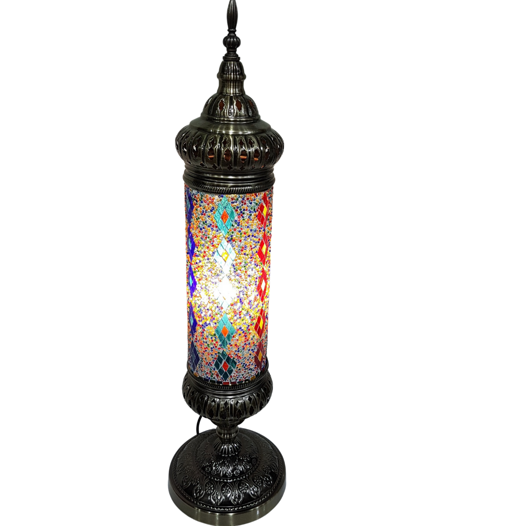 80cm Tall Column Mosaic Lamp - TL56